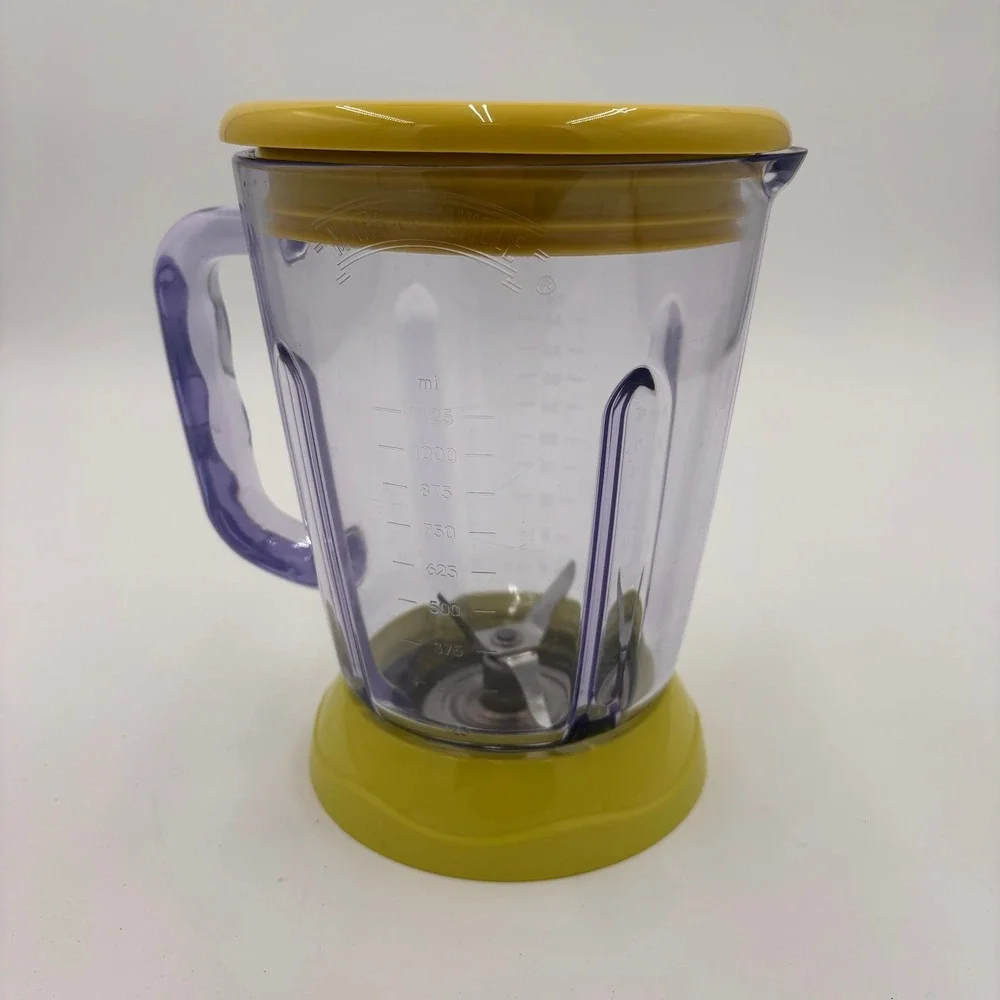 Margaritaville Blender Jar Pitcher 36oz Yellow Purple Excellent Replacement Part